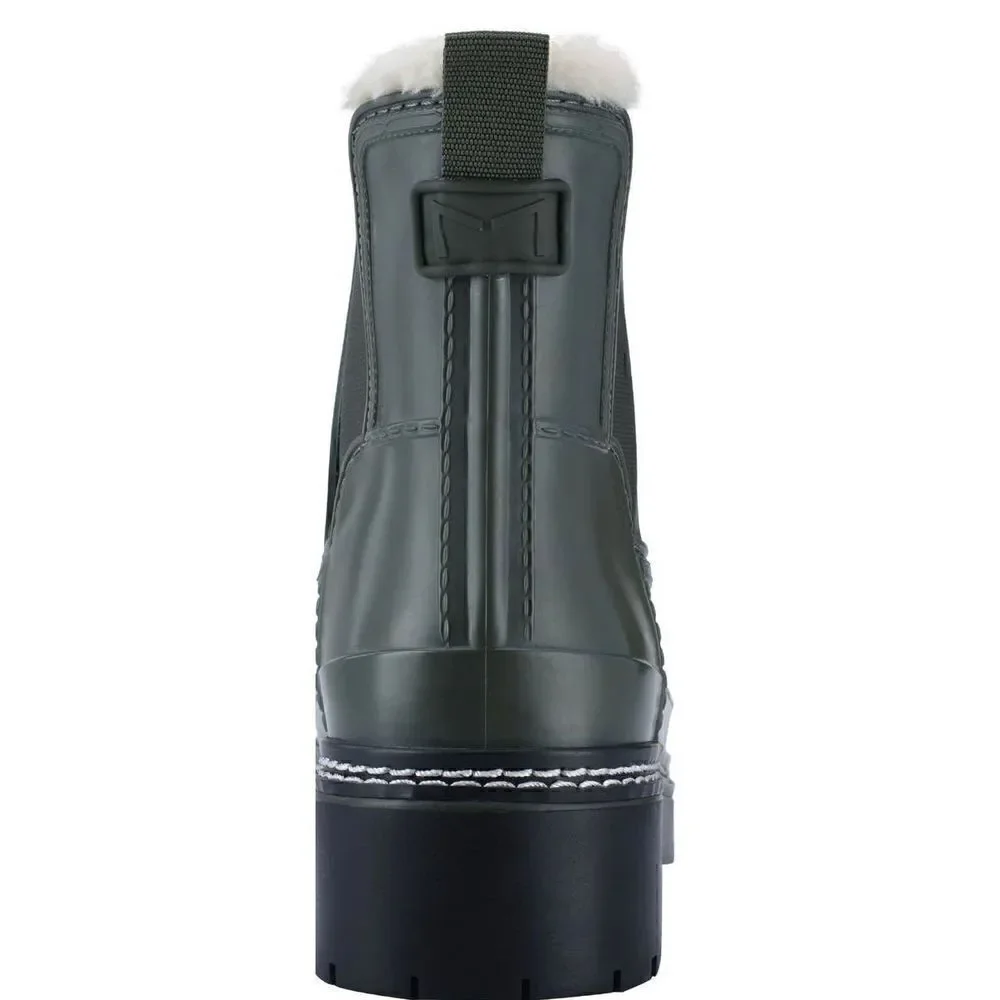 Marc Fisher Fargo Waterproof Dark Blue Boot NWT Size 6